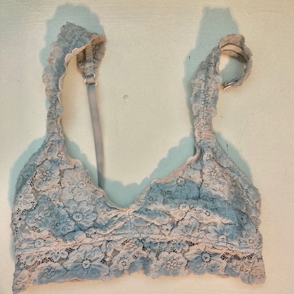 Aerie gray lace bralette